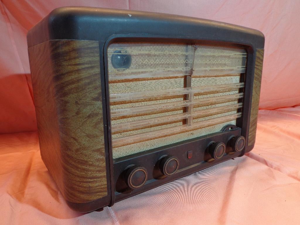Philips vintage radio, Ophalen, Niet werkend, Radio