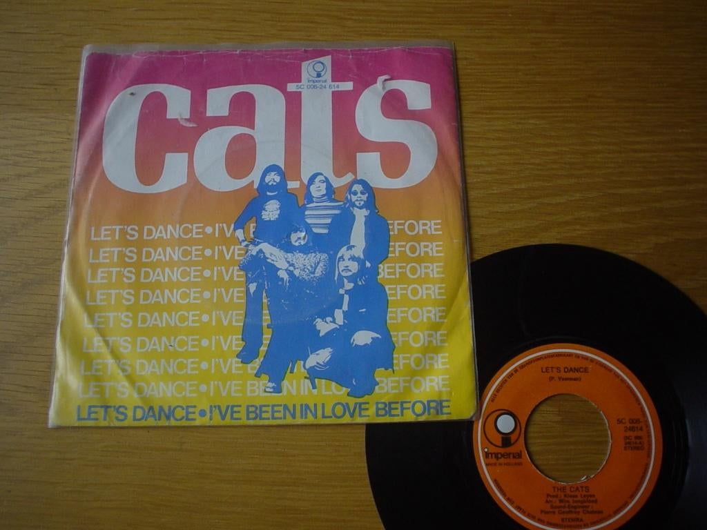 Single The Cats, Cd's en Dvd's, Vinyl Singles, 7 inch, Single, Ophalen of Verzenden, Zo goed als nieuw