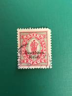 Postzegel Beieren afscheidsserie 1920, 1 Mark, Ophalen of Verzenden, Gestempeld