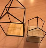 Decoratie huisjes metaal en hout, groot en klein, Ophalen of Verzenden, Zo goed als nieuw