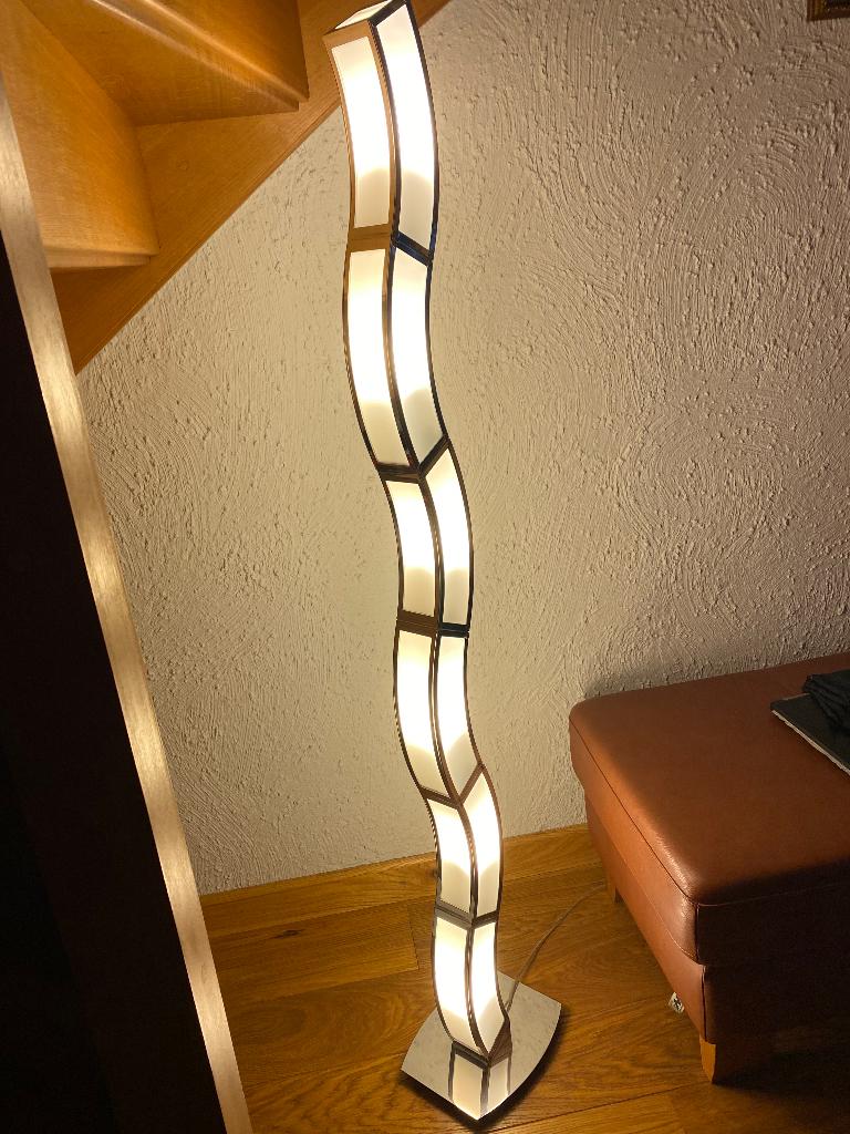 Staande schemerlamp, Ophalen, Gebruikt, Metaal, 150 tot 200 cm