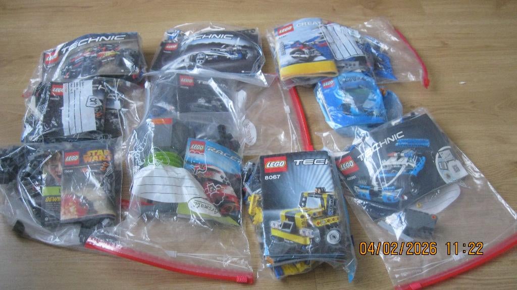 Lego 10 setjes met boekjes, Ophalen of Verzenden, Zo goed als nieuw