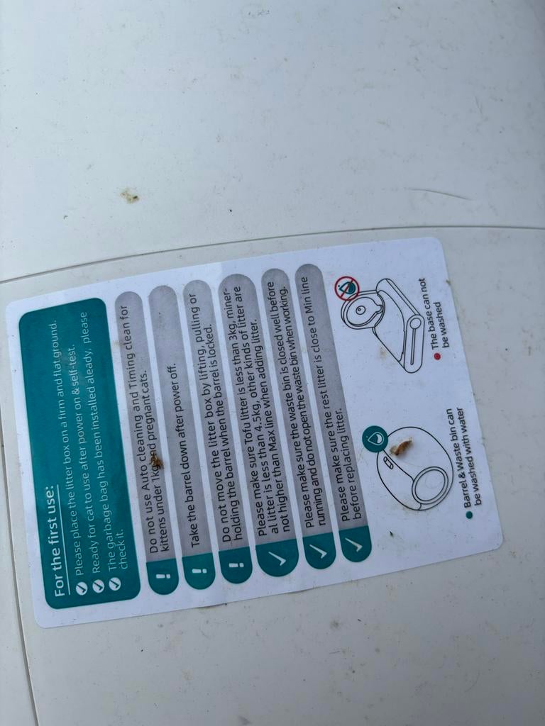 Kattenbak automatische, Dieren en Toebehoren, Ophalen, Gebruikt