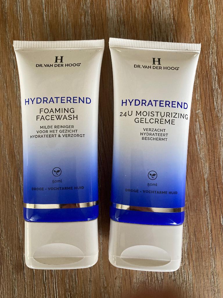 Dr. Van Der Hoog - facewash en gelcrème, Sieraden, Tassen en Uiterlijk, Uiterlijk | Gezichtsverzorging, Ophalen of Verzenden, Nieuw