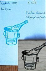 Voedsel 010 Houten stempel, Ophalen of Verzenden, Gebruikt, Houten stempel