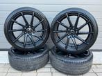 19” INCH AUDI A3 A4 VOLKSWAGEN GOLF GTI SEAT LEON 5X112, 19 inch, Ophalen of Verzenden, Band(en), Zomerbanden