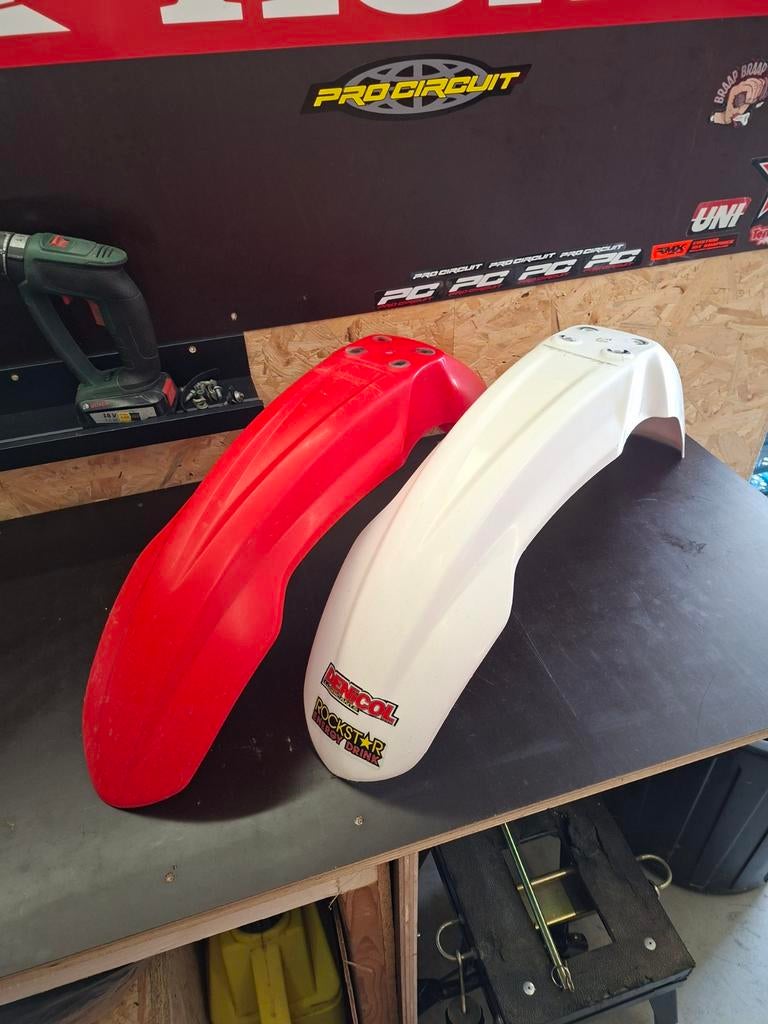 Honda CR CRF voorspatborden, Motoren, Ophalen of Verzenden