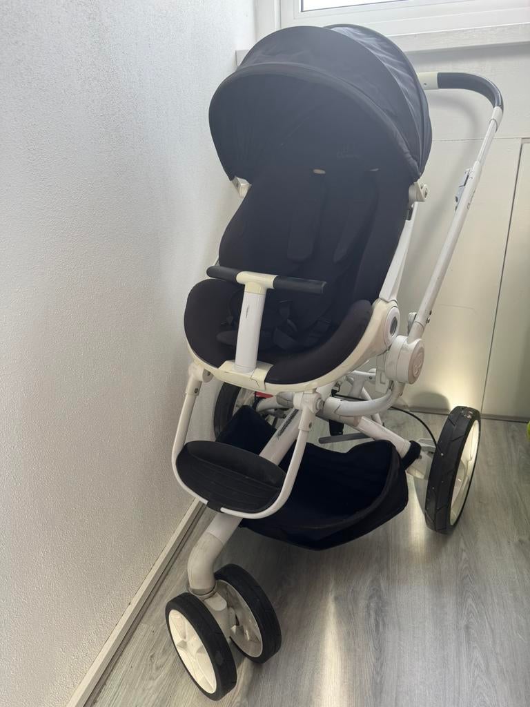 Quinny moodd kinderwagen met voetenzak, Gebruikt, Combiwagen, Met reiswieg, Quinny