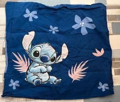 Lilo & Stitch Dekbedovertrek - Lits Jumeaux 240x220, Huis en Inrichting, Slaapkamer | Beddengoed, Blauw, Dekbedovertrek, Tweepersoons