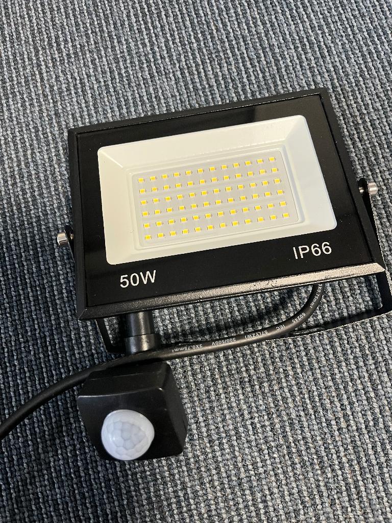 Led licht ledverlichting verlichting met sensor 50w, Ophalen of Verzenden, Nieuw, 50 tot 200 watt, Overige typen