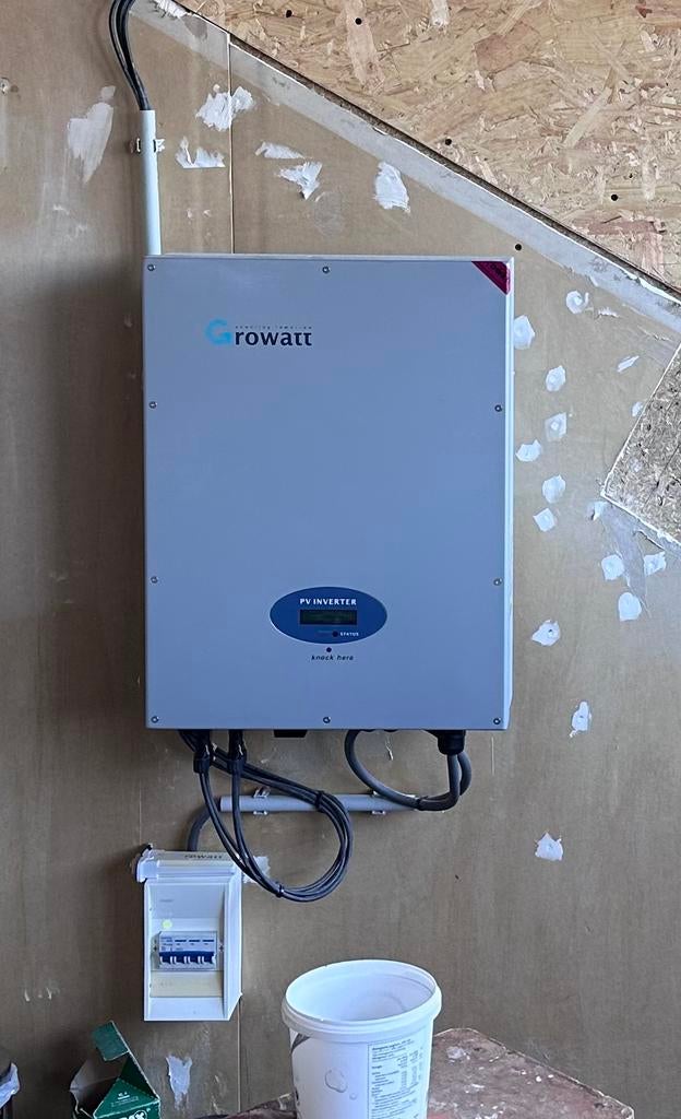 Omvormer zonnepanelen Growatt 5000UE, Doe-het-zelf en Verbouw, Zonnepanelen en Toebehoren, Ophalen, Overige typen