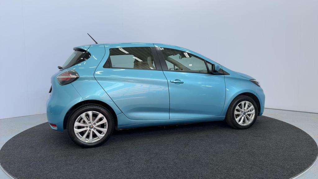 Renault ZOE R135 Zen 52 kWh Eigen accu - Elektrisch rijden z, Gebruikt, Lichtsensor, Met garantie (alle), Blauw