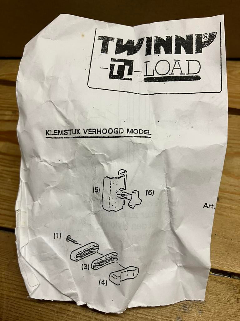 Tk nieuwe Twinnyload adapter, Auto diversen, Fietsendragers, Ophalen of Verzenden, Nieuw, Trekhaakdrager