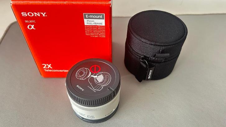 Sony 2X teleconverter (SEL20TC), Audio, Tv en Foto, Fotografie | Professionele apparatuur, Nieuw, Ophalen of Verzenden