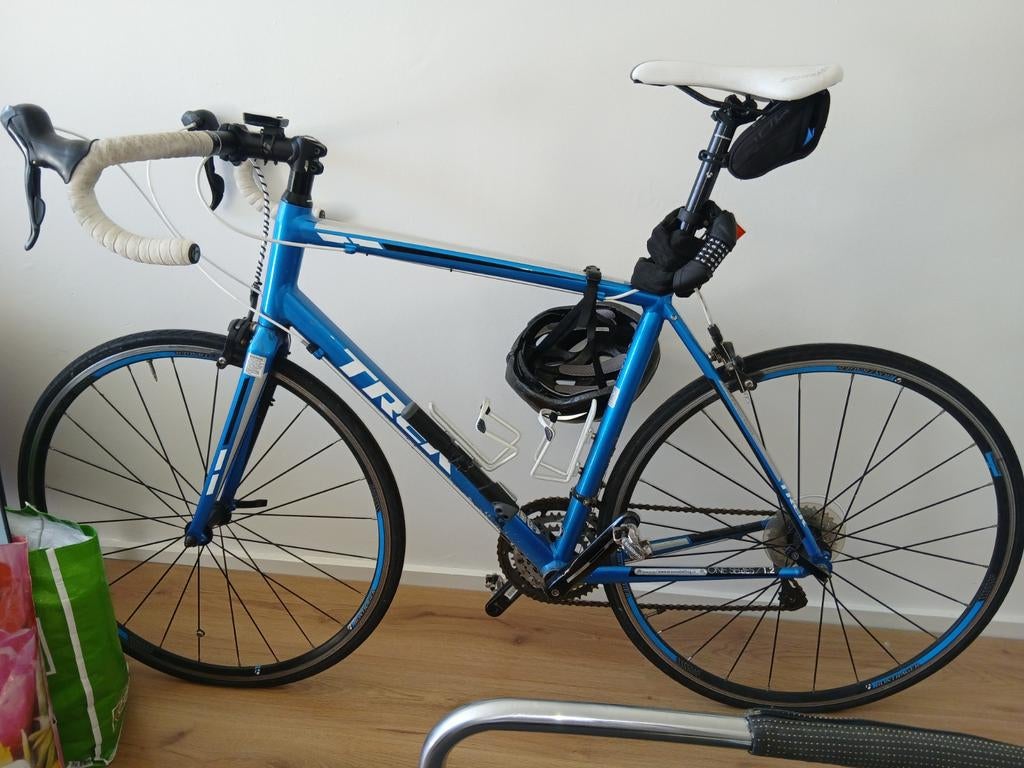 Trek racefiets - Blauw, Gebruikt, Gebruikt, Aluminium, Meer dan 20 versnellingen, Ophalen