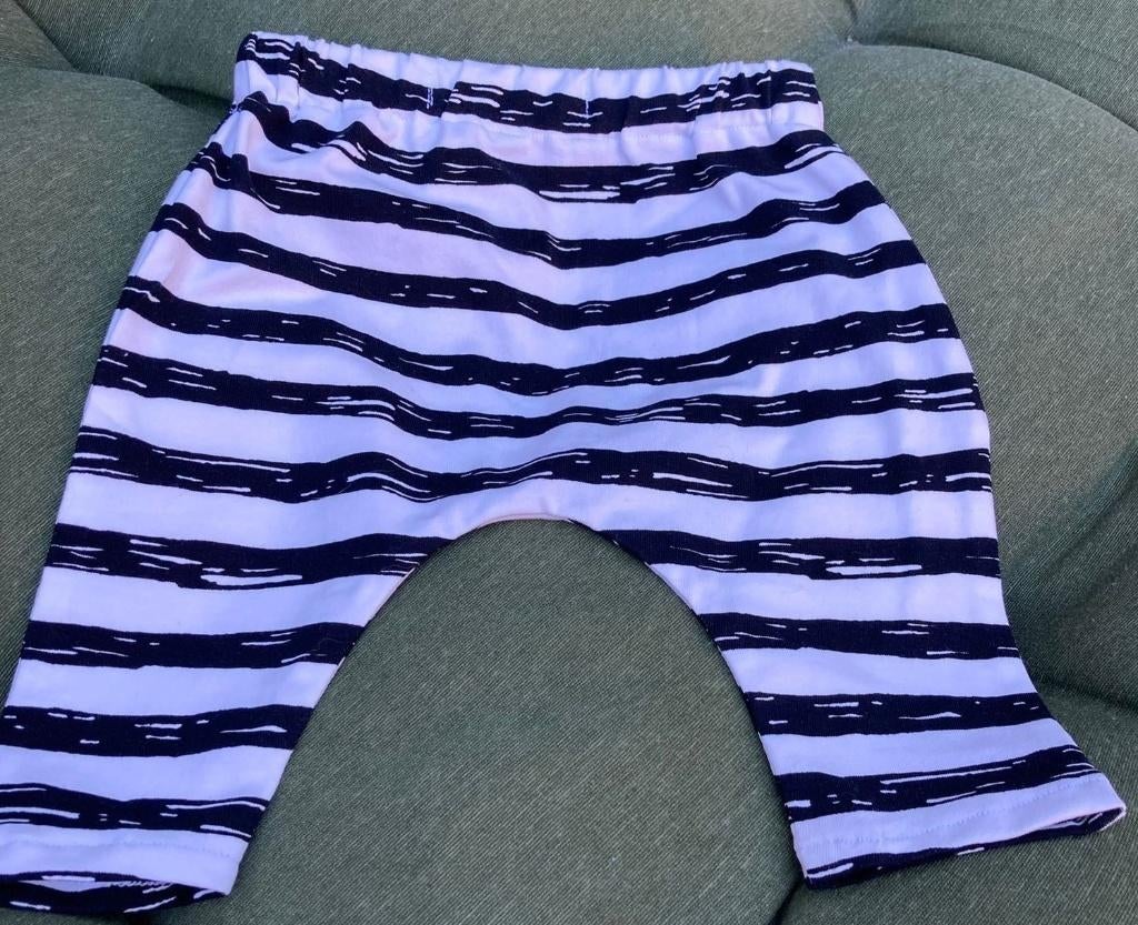 Baby harem broek streep maat 56 handmade NiEUW, Kinderen en Baby's, Babykleding | Maat 56, Verzenden, Nieuw, Jongetje of Meisje