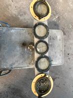 Patrijspoort set van 5 plus watertankafsluiter, Ophalen, Gebruikt, Onderhoud en Reparatie