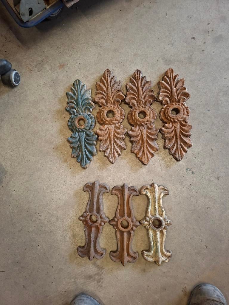 Tk antieke muurankers balkankers ankers, Ophalen of Verzenden, Gebruikt, 250 mm of meer, Overige typen