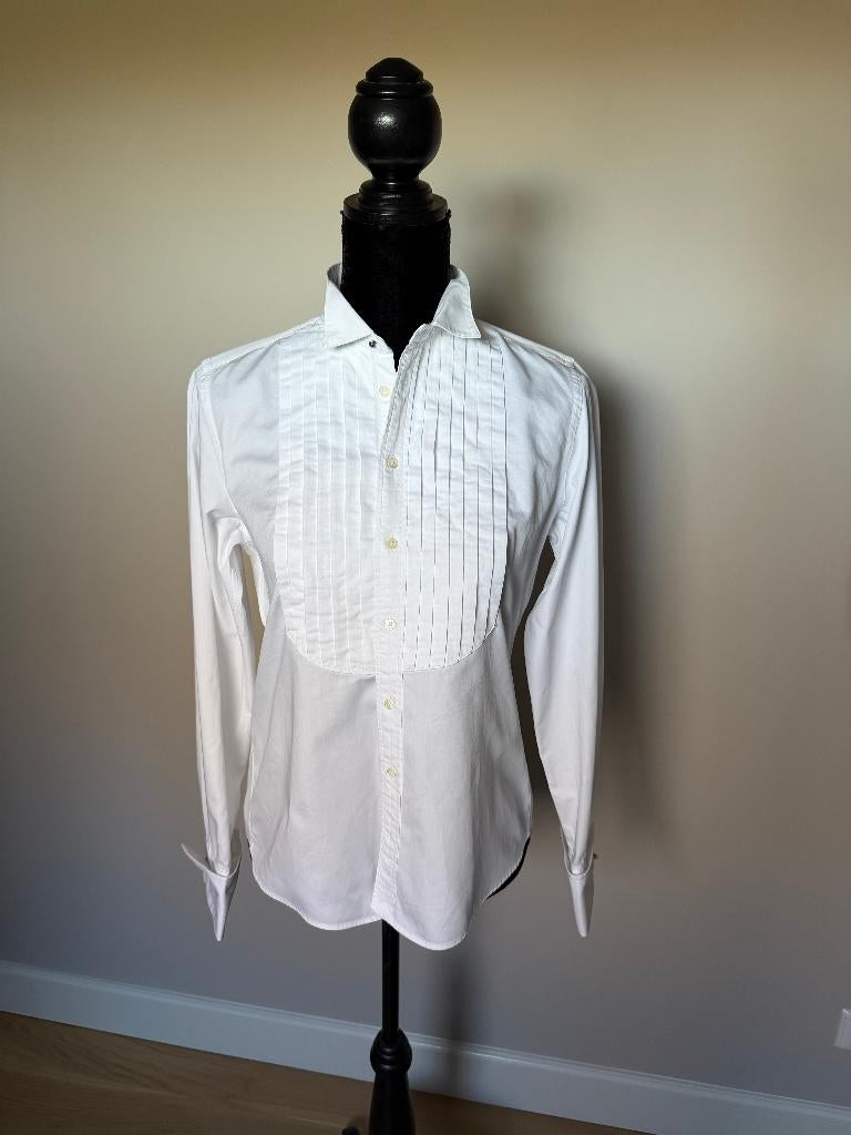 Blouse wit Ralph Lauren maat 40, Wit, Zo goed als nieuw, Ralph Lauren, Ophalen