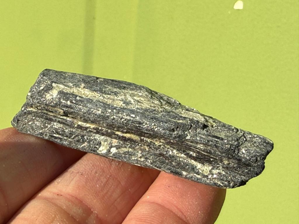 Zwarte toermalijn schörl ruw mineralen, Ophalen, Mineraal