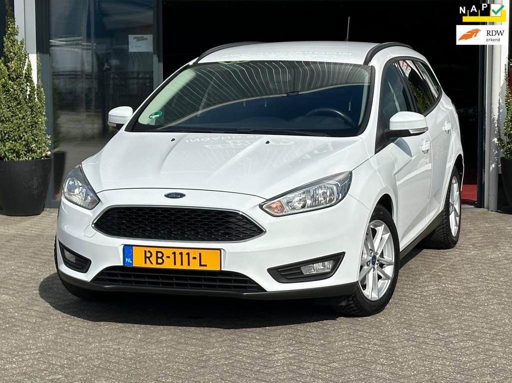 Ford Focus Wagon 1.0 Lease Edition / Airco / Nieuwe banden, 101 pk, Gebruikt, Euro 6, Wit