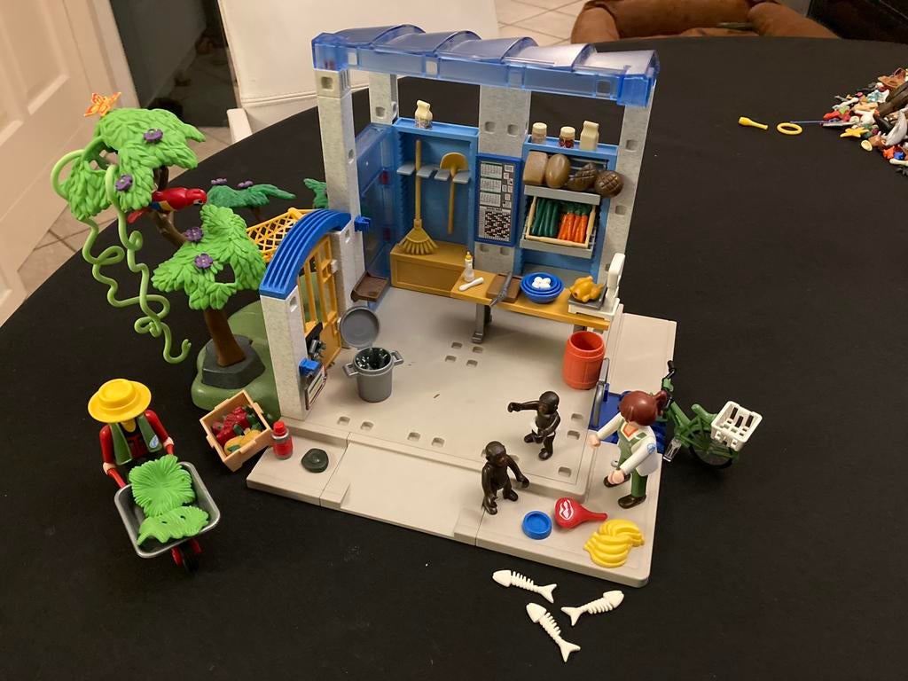 Playmobil dieren voederplaats 4461, Ophalen of Verzenden, Zo goed als nieuw
