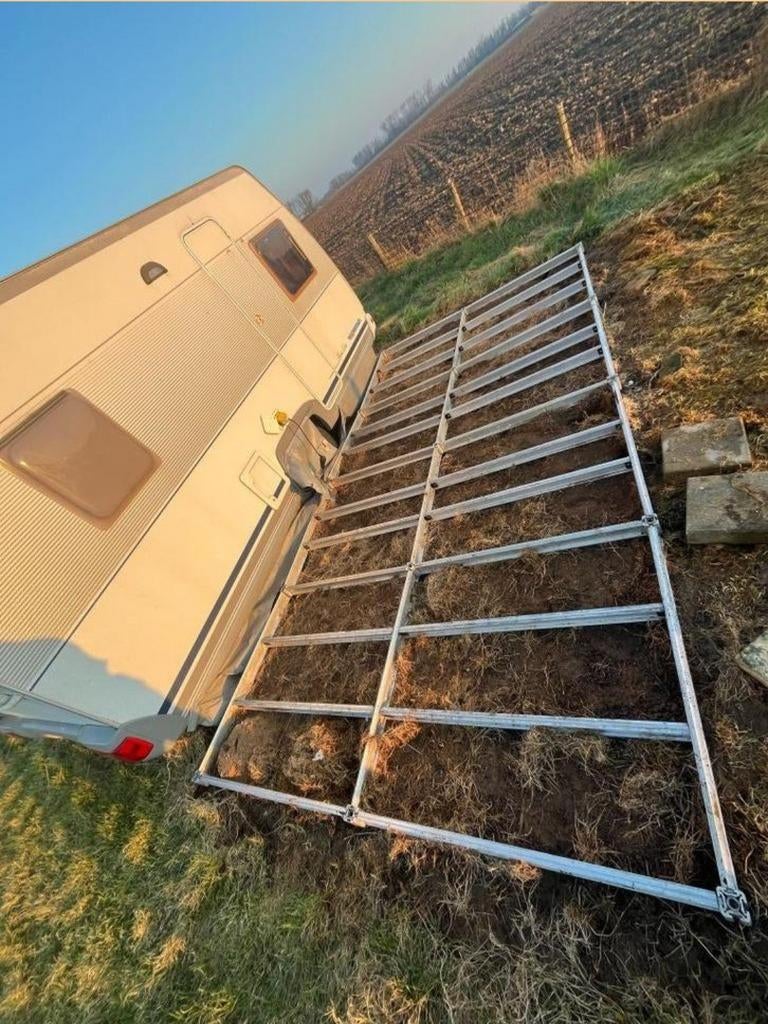 Aluminium vlonder gezocht, Caravans en Kamperen, Ophalen, Zo goed als nieuw