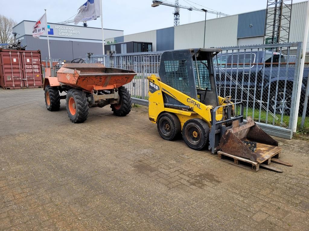 Gehl 1640t schranklader grond dumper 4x4 O&K, Ophalen, Gebruikt, Tot 80 Pk, Deutz - Fahr