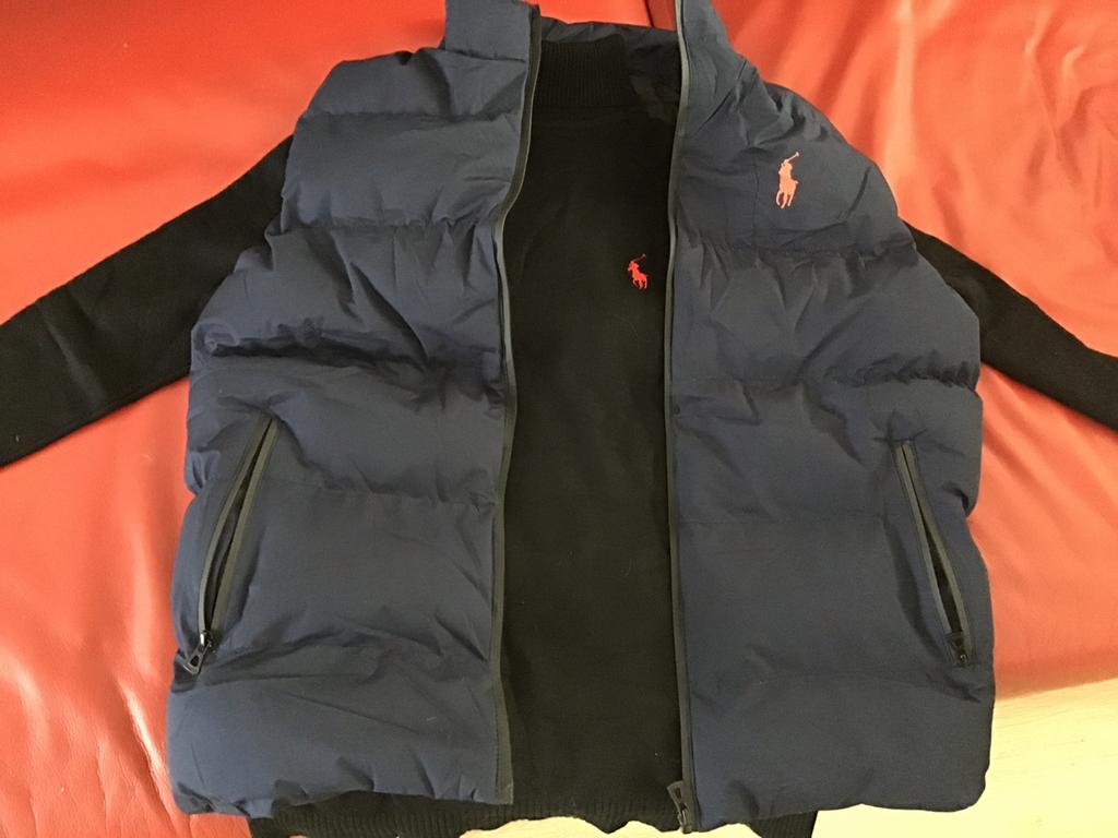 Ralph Lauren bodywarmer en coltrui, Kleding | Heren, Bodywarmers, Ophalen of Verzenden, Nieuw, Blauw