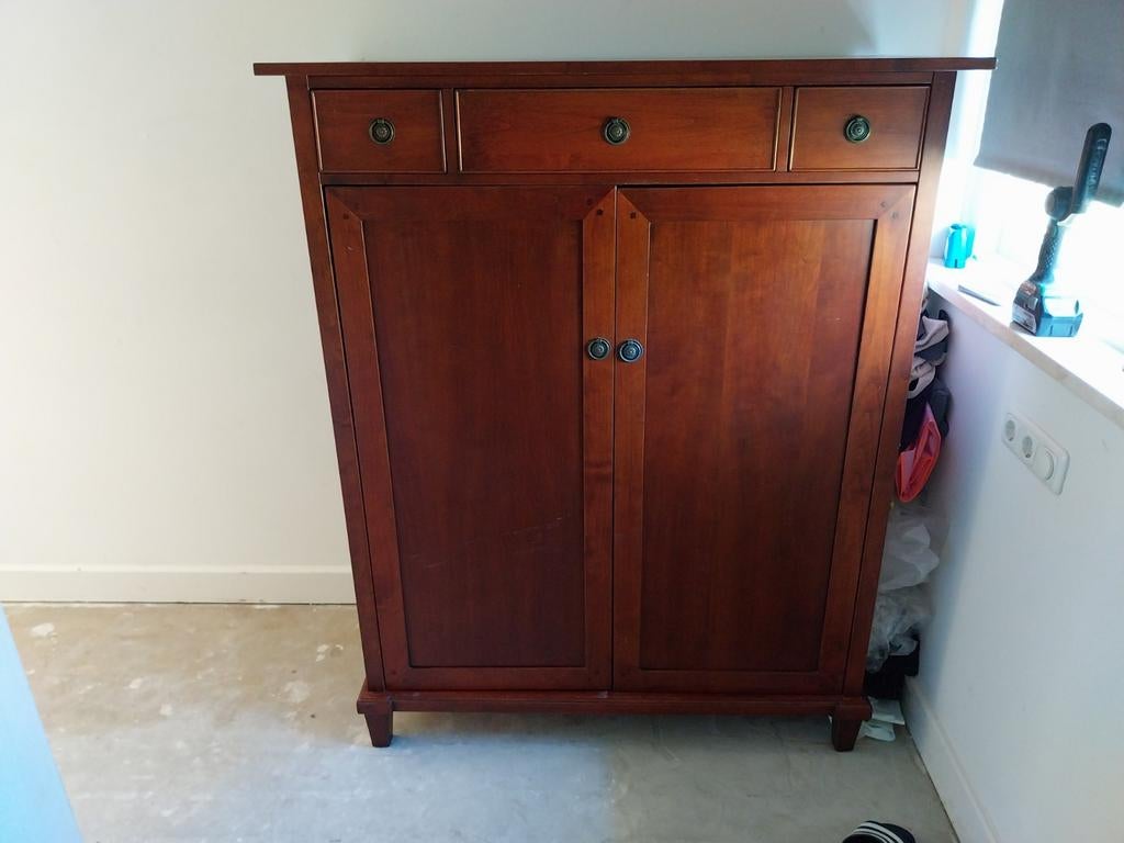 Kersen kast, Ophalen, Gebruikt, 25 tot 50 cm, Kersenhout