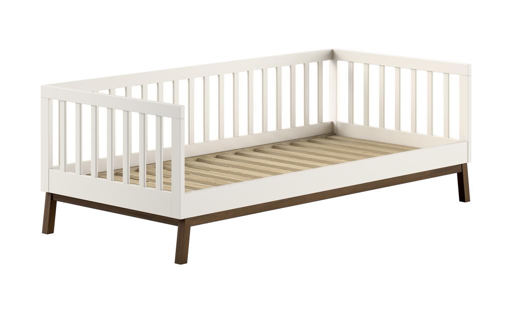 Sezane kajuitbed/bedbank - 90x200 - Clay/walnoot, Kinderen en Baby's, Kinderkamer | Bedden, Niet ingevuld, Niet ingevuld, Niet ingevuld