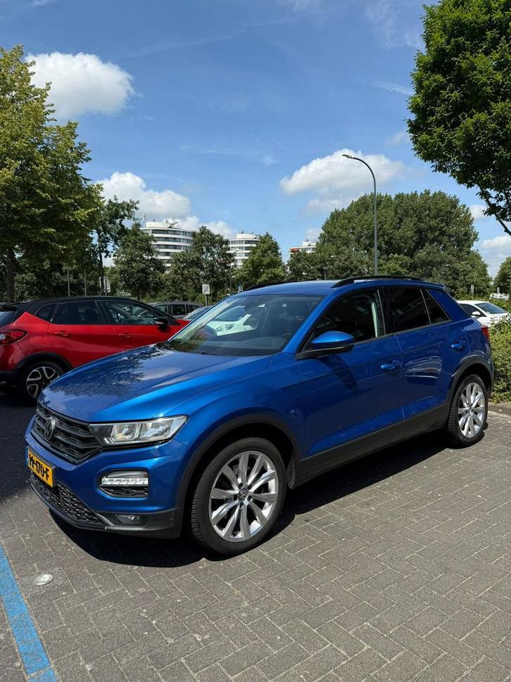 Volkswagen T-Roc 1.0 TSI 115pk 2018 Blauw, Auto's, Volkswagen, Particulier, T-Roc, Benzine, C, SUV of Terreinwagen, Handgeschakeld