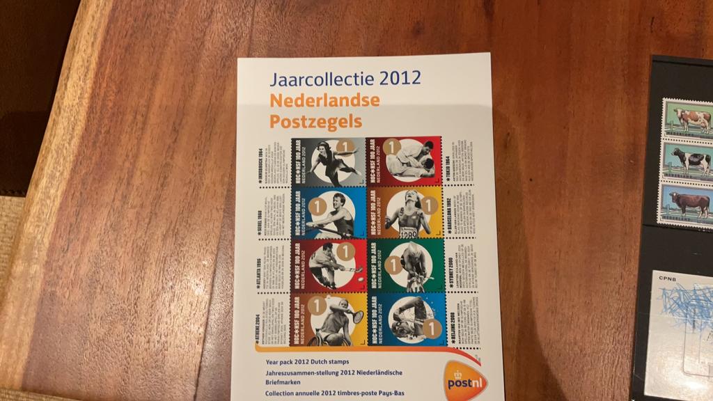 2012 Jaarcollectie Nederlandse postzegels, Verzenden, Zo goed als nieuw