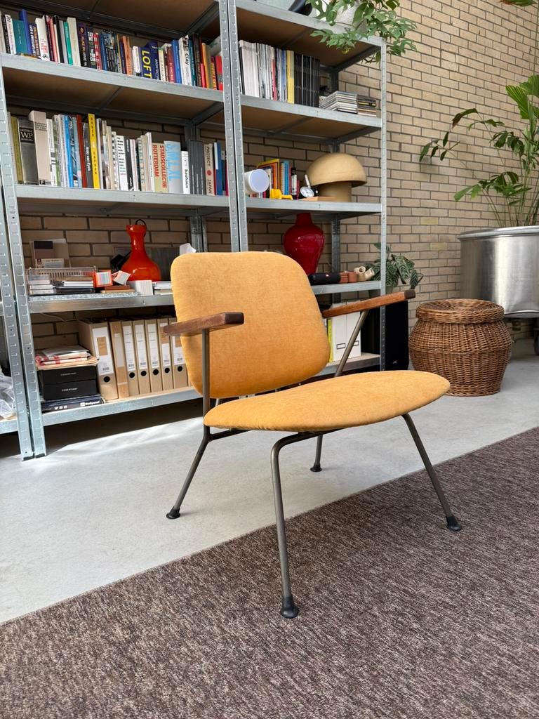 Vintage Lounge Armstoel, Ophalen of Verzenden, Zo goed als nieuw, Eén