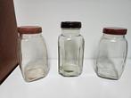 3 vintage snoeppotten voor €30,-, Ophalen of Verzenden