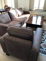 Mooie massieve 5-zits bankstel te koop, Huis en Inrichting, 250 tot 300 cm, Gebruikt, Ophalen of Verzenden, Vierpersoons of meer