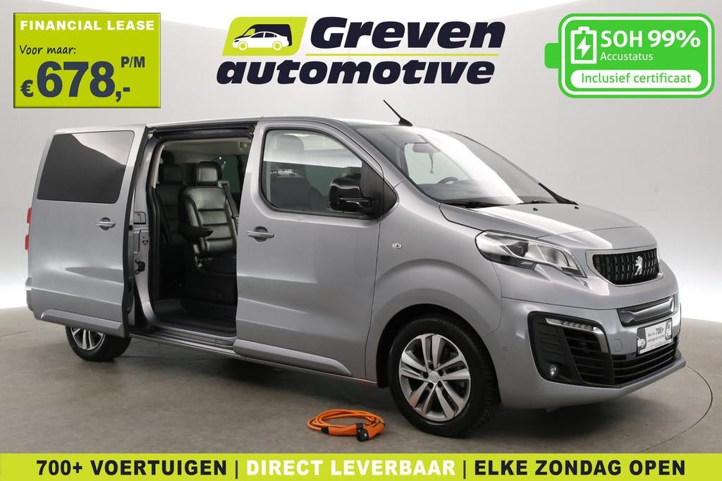 Peugeot e-Traveller 75 kWh Business Standard | Snelladen | S, Auto's, Peugeot, 136 pk, Gebruikt, Overige carrosserieën, 7 stoelen