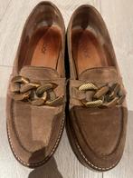 Gabor Suède Instappers Beige Maat 36, Ophalen of Verzenden, Zo goed als nieuw, Beige, Instappers