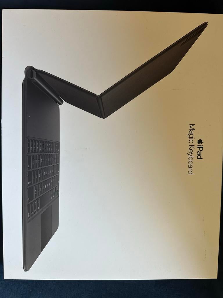 Apple Magic Keyboard voor iPad Pro 13-inch, Ophalen of Verzenden, Zo goed als nieuw, 13 inch of meer, Bescherming voor- en achterkant