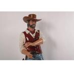 Cowboy Gunslinger beeld 6 ft. - 189 cm, Verzamelen, Beelden en Beeldjes, Ophalen, Nieuw
