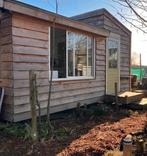 Knusse mobiele unit op wielen – ideaal als tuinkantoor, Tuin en Terras, Ophalen of Verzenden