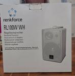 Nieuwe Renkforce RL100W WH Boekenplank Luidsprekers, Audio, Tv en Foto, Luidsprekers, Overige merken, Nieuw, Ophalen of Verzenden