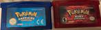 Pokemon Ruby en Sapphire Game Boy Advance, Spelcomputers en Games, Games | Nintendo Game Boy, Avontuur en Actie, 1 speler, Ophalen of Verzenden