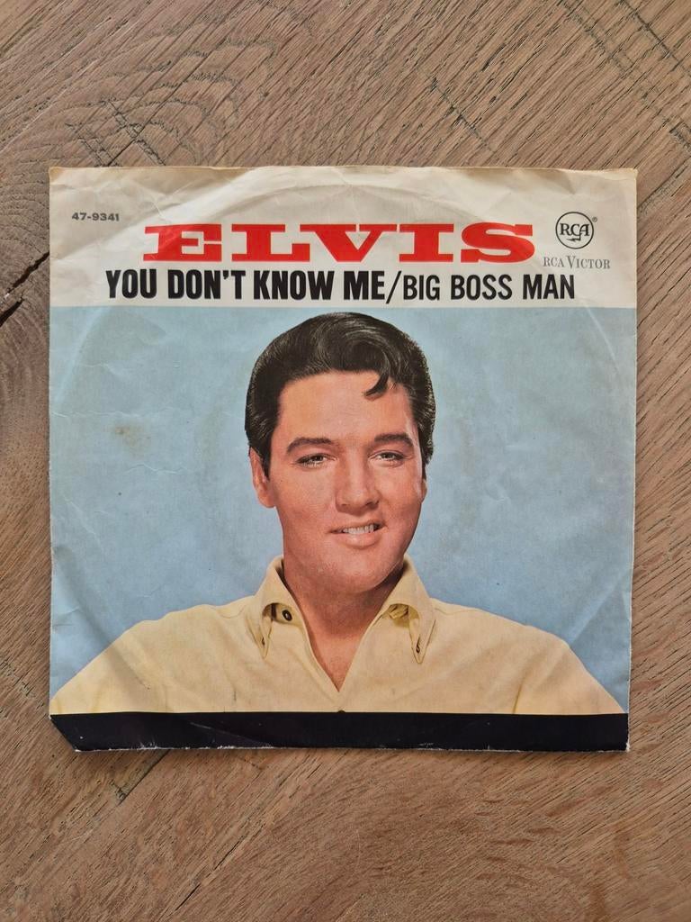 Elvis Presley - Big Boss Man / You Don't Know Me (Vinyl), Gebruikt, 7 inch, Single, Ophalen of Verzenden