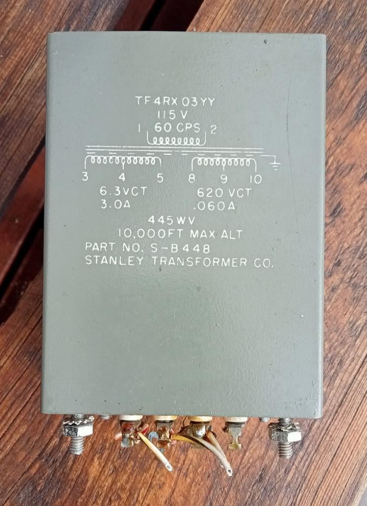 Trafo TF4RX 03YY - 115V, Hobby en Vrije tijd, Elektronica-componenten, Ophalen of Verzenden, Gebruikt