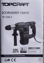 boorhamer, Ophalen, Gebruikt