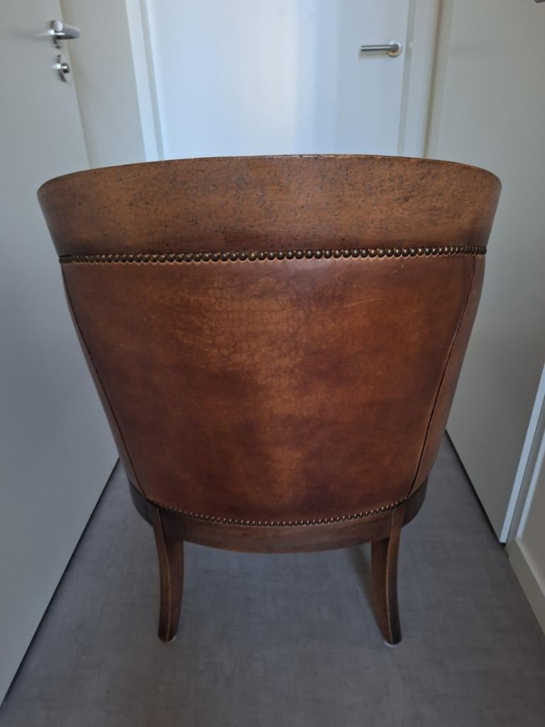 Fauteuils 500 euro per stuk. Authentiek schapenleer., Ophalen of Verzenden, Zo goed als nieuw