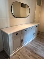 Lichtgrijs dressoir van XOinteriors, Huis en Inrichting, Kasten | Dressoirs, Ophalen, Gebruikt, 200 cm of meer, Met lade(s)