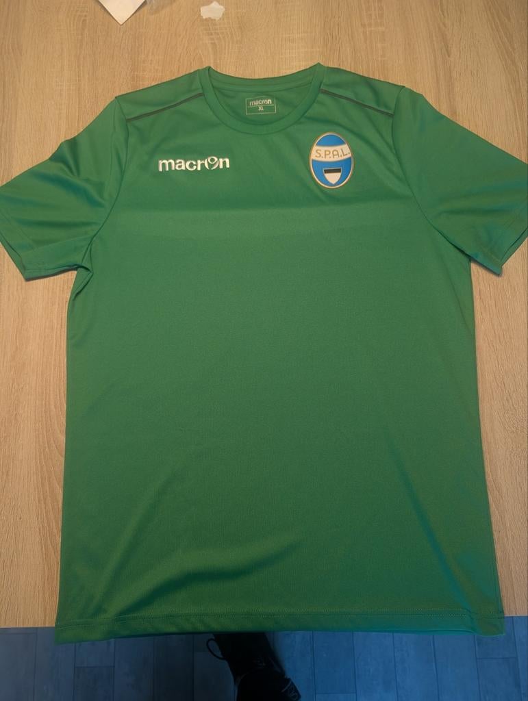 Macron SPAL Voetbalshirt - Maat XL, Maat XL, Ophalen of Verzenden, Zo goed als nieuw, Shirt