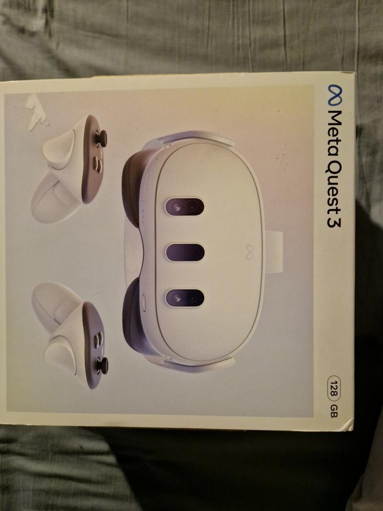 Meta Quest 3 128GB Incl. Accessoires, Ophalen of Verzenden, Zo goed als nieuw, Overige platformen
